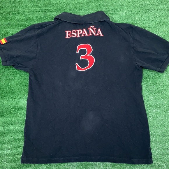 Vintage Polo Collared Tee “España” 3 - Picture 6 of 7